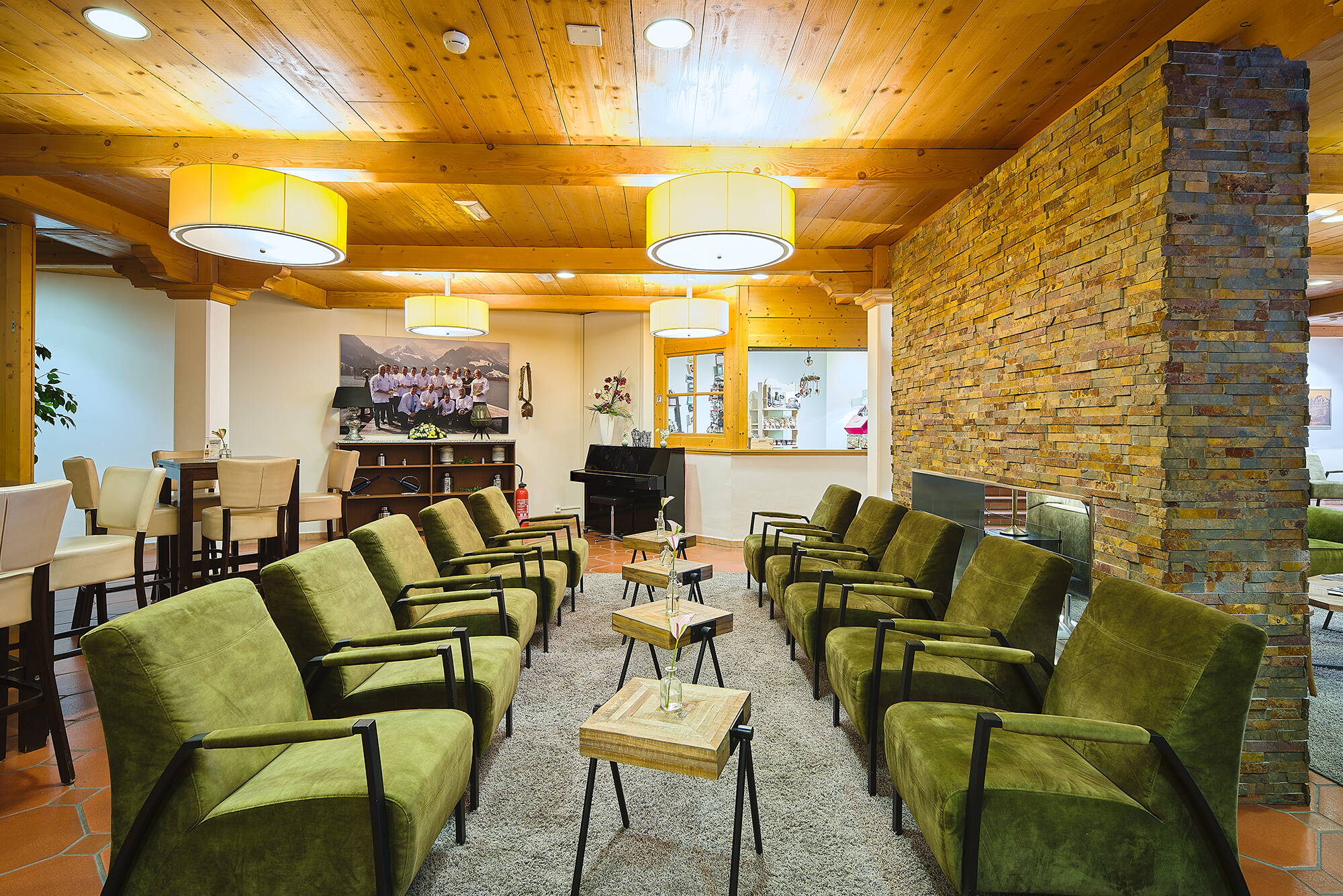 Hostellerie am Schwarzsee Lobby/Bar