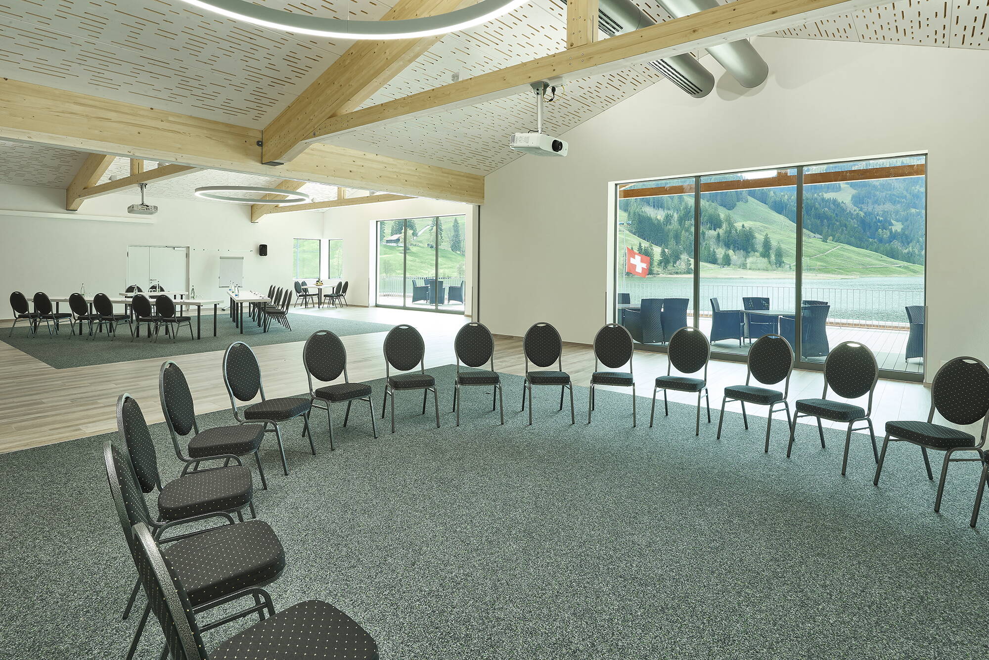 Hostellerie am Schwarzsee «See 1» und «See 2» kombiniert